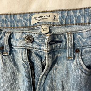 Abercrombie & Fitch Light Wash Denim Jeans